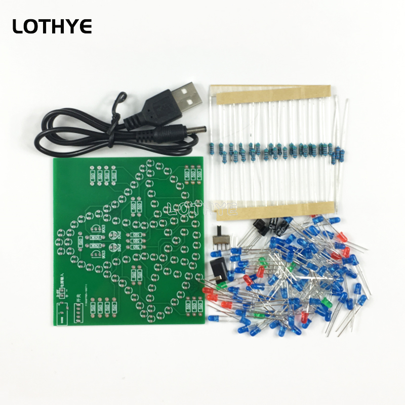 DC 3-5V LED Light Swing Wind C - Diy Electronics Project Kit recension och pris