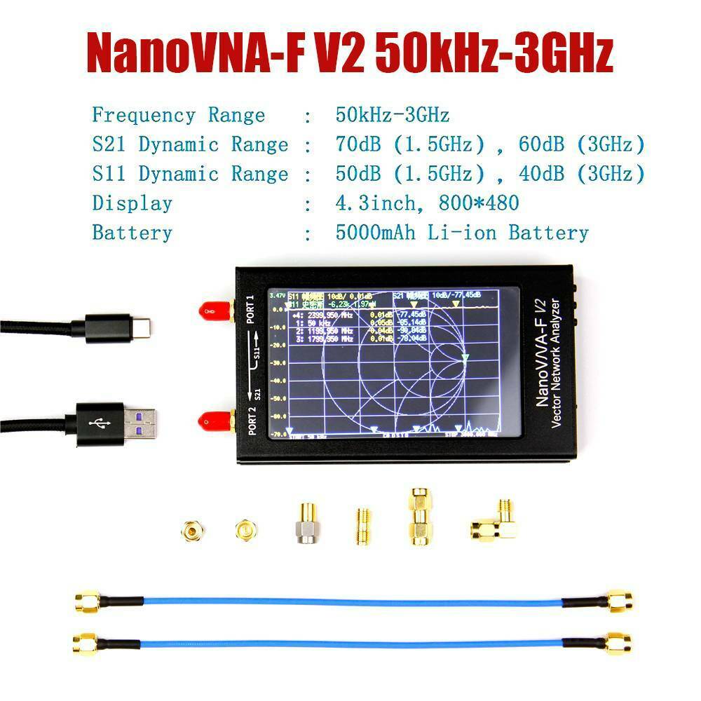 3G S-A-A-2 NanoVNA V2 Vector N - Logic Analyzer Usb recension och pris