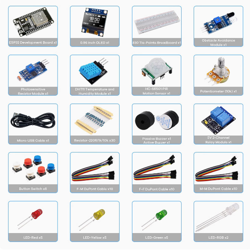 WiFi Wireless Module Maker Kit - Diy Electronics Learning Kit recension och pris