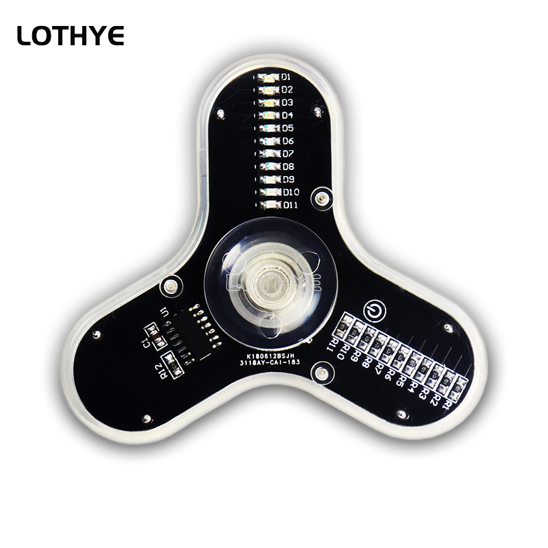 LED Fidget Spinner Manufacture - Diy Electronics Project Kit recension och pris